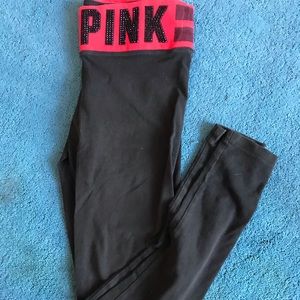 Pink leggings